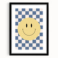 Smiley Face Boys Room Wall Art – Kids Wall Art Prints for Playroom