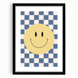 Smiley Face Boys Room Wall Art – Kids Wall Art Prints for Playroom