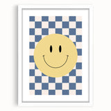 Smiley Face Boys Room Wall Art – Kids Wall Art Prints for Playroom