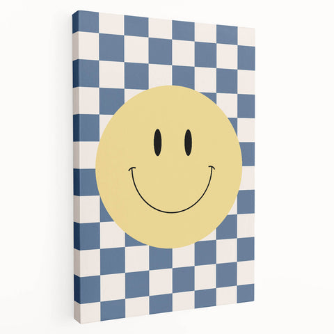 Smiley Face Boys Room Wall Art – Kids Wall Art Prints for Playroom