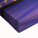 Large art of Paris landscape in black and white on stretched canvas, suitable for bedroom wall decor.