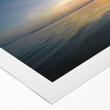 Art deco poster of Yucatan scenery in muted green and blue shades on rolled canvas, suitable for dining room wall art.