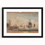 A Calm - Nautical Romanticism Landscape Wall Art