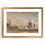 A Calm - Nautical Romanticism Landscape Wall Art