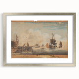 A Calm - Nautical Romanticism Landscape Wall Art