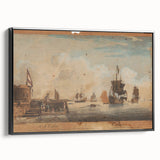 A Calm - Nautical Romanticism Landscape Wall Art