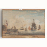 A Calm - Nautical Romanticism Landscape Wall Art