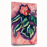 Modern Impressionism Wall Art: Pink Begonias by Marsden Hartley Prints