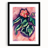Modern Impressionism Wall Art: Pink Begonias by Marsden Hartley Prints