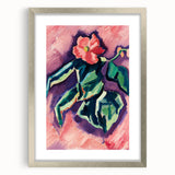 Modern Impressionism Wall Art: Pink Begonias by Marsden Hartley Prints