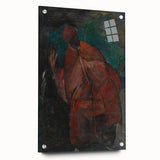 Dramatic Abstract Wall Art - The Black Prophet in Rich Dark Tones
