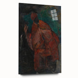 Dramatic Abstract Wall Art - The Black Prophet in Rich Dark Tones