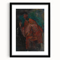 Dramatic Abstract Wall Art - The Black Prophet in Rich Dark Tones