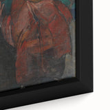 Dramatic Abstract Wall Art - The Black Prophet in Rich Dark Tones