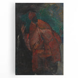 Dramatic Abstract Wall Art - The Black Prophet in Rich Dark Tones