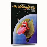 Rolling Stones Australian Tour 1973 Retro Poster Art
