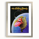 Rolling Stones Australian Tour 1973 Retro Poster Art