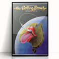 Rolling Stones Australian Tour 1973 Retro Poster Art