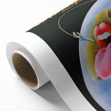 Rolling Stones Australian Tour 1973 Retro Poster Art