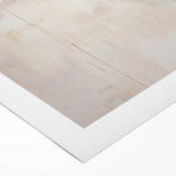 Abstract minimalist wall art on rolled canvas showcasing soft pastel colors and geometric shapes, ideal for modern decor. Packaged securely in a cardboard tube.