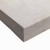 Close-up of a stretched canvas featuring abstract minimalist wall art design with soft pastel colors and geometric shapes, ideal for modern home decor.