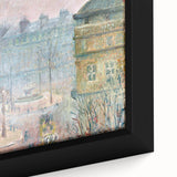 Impressionist Wall Art – Tranquil Garden with Blooming Flowers