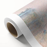 Impressionist Wall Art – Tranquil Garden with Blooming Flowers