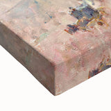 Impressionist Wall Art – Tranquil Garden with Blooming Flowers