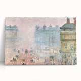 Impressionist Wall Art – Tranquil Garden with Blooming Flowers