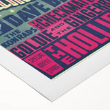 Rolling Stones 1960s Concert Poster - ABC Romford 1964 Show