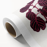 Romanticism Art: "Pink Achyranthes Leaf" Classic Botanical Print