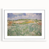 Impressionist Landscape Art – Quiet Lake with Autumn Foliage