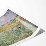 Impressionist Landscape Art – Quiet Lake with Autumn Foliage