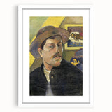 Vintage Self-Portrait Wall Art - Paul Gauguin in Warm, Earthy Tones