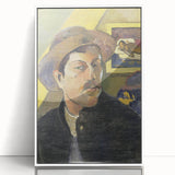 Vintage Self-Portrait Wall Art - Paul Gauguin in Warm, Earthy Tones