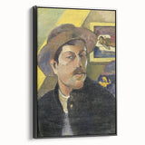 Vintage Self-Portrait Wall Art - Paul Gauguin in Warm, Earthy Tones