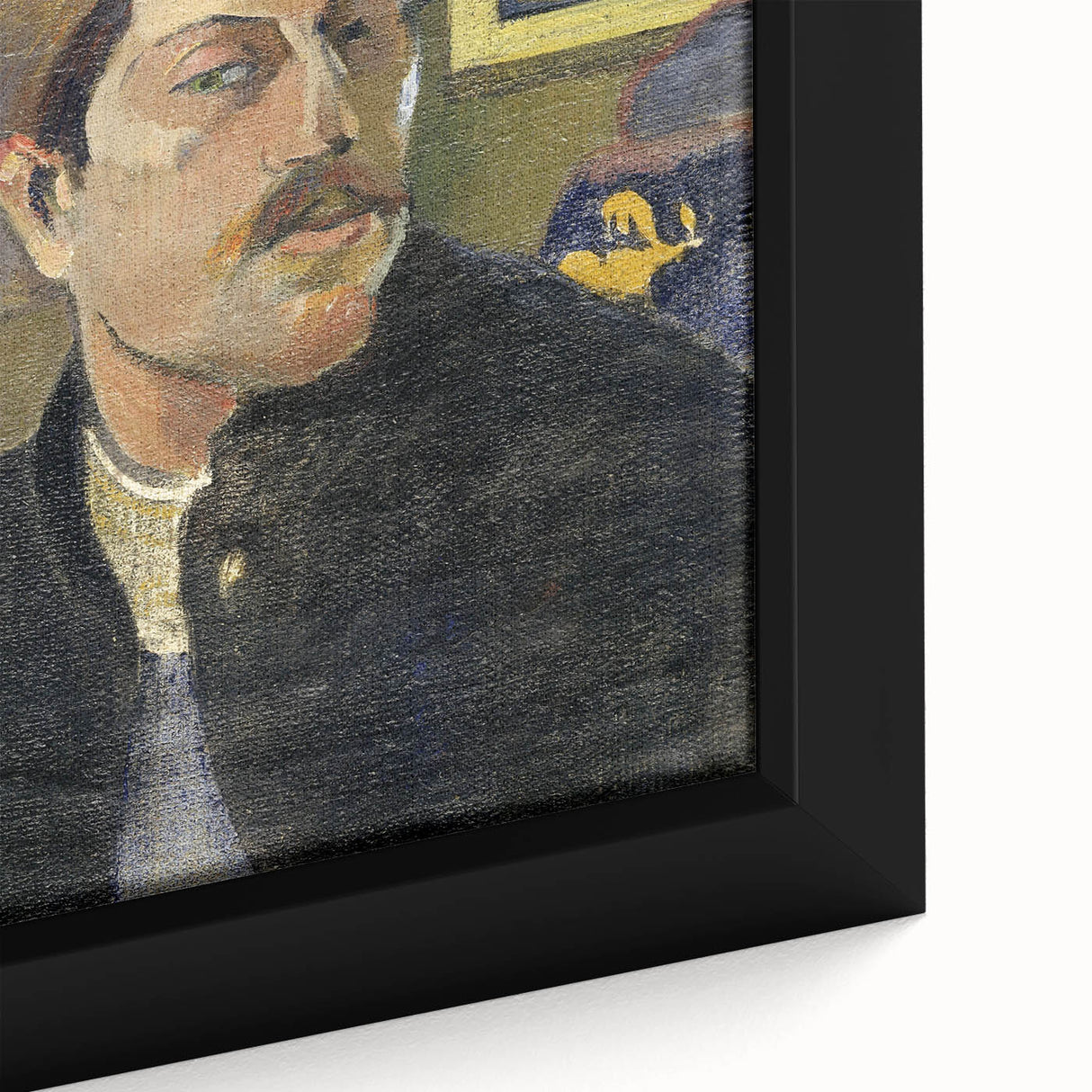 Vintage Self-Portrait Wall Art - Paul Gauguin in Warm, Earthy Tones