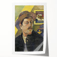 Vintage Self-Portrait Wall Art - Paul Gauguin in Warm, Earthy Tones