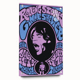 Rolling Stones "Gimme Shelter" 1969 Concert Poster Art