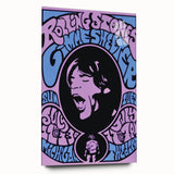 Rolling Stones "Gimme Shelter" 1969 Concert Poster Art