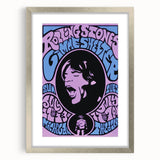 Rolling Stones "Gimme Shelter" 1969 Concert Poster Art