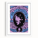 Rolling Stones "Gimme Shelter" 1969 Concert Poster Art