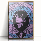 Rolling Stones "Gimme Shelter" 1969 Concert Poster Art
