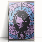 Rolling Stones "Gimme Shelter" 1969 Concert Poster Art
