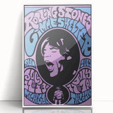 Rolling Stones "Gimme Shelter" 1969 Concert Poster Art