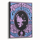 Rolling Stones "Gimme Shelter" 1969 Concert Poster Art