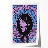 Rolling Stones "Gimme Shelter" 1969 Concert Poster Art