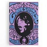 Rolling Stones "Gimme Shelter" 1969 Concert Poster Art