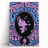Rolling Stones "Gimme Shelter" 1969 Concert Poster Art