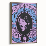 Rolling Stones "Gimme Shelter" 1969 Concert Poster Art